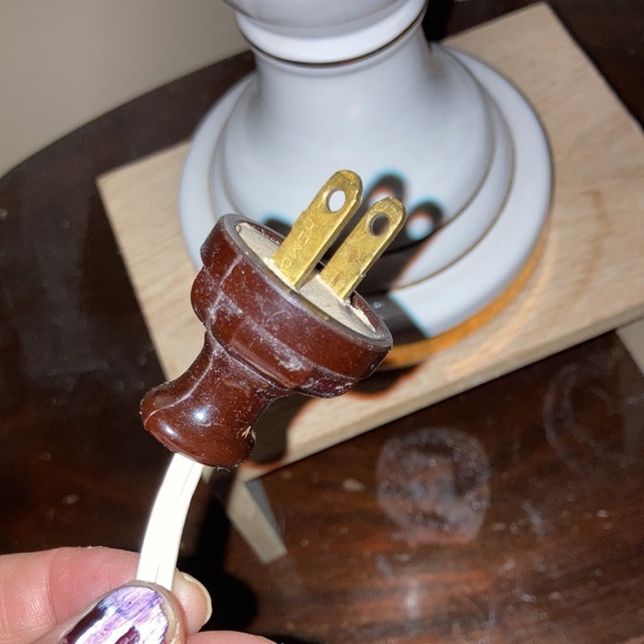 Antique gorgeous lamp! 17th century motif (?) - Picture 6 of 14